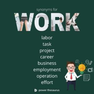 hard work synonym