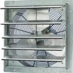 shed exhaust fan with thermostat